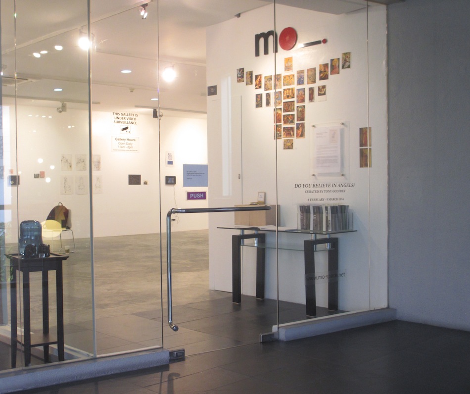 Installation shots of Do you believe in angels? 2014